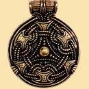 Wikinger-Amulett von Stora Ryk  - Bronze